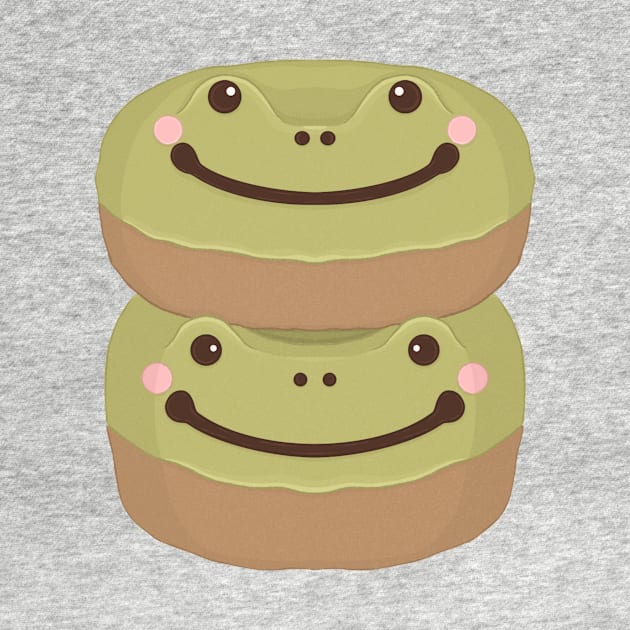 Froggy donut friends by FoliumDesigns